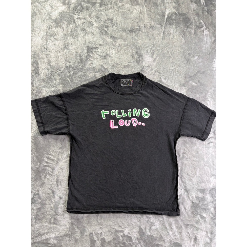 Rolling Loud 2049 Festival Merch By b2ss Men's T-Shirt S Black